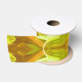 Geest van zonneblad abstract patroon satijnen lint (Spoel)