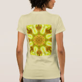 Geest van zonneblad abstract patroon t-shirt (Achterkant)