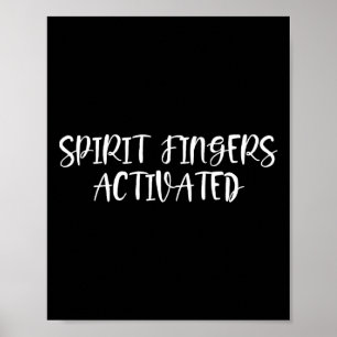 Geest vingers geactiveerd Cheerleader's geheime wa Poster