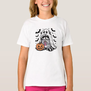 Geest Wasbeer Die Koffie Drinkt T-shirt