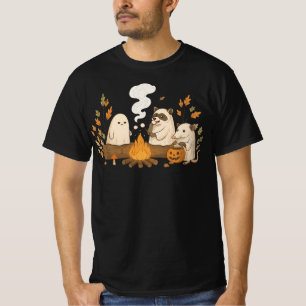 Geest Wasbeer Egel Kamp - Gezellige Herfst T-shirt