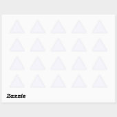 Geest Witte Driehoek Sticker (Vel)