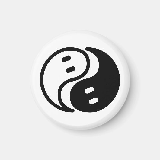 Geest Yin Yang Magneet (Voorkant)