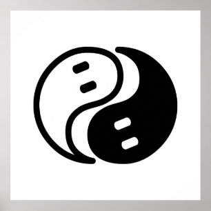 Geest Yin Yang Poster