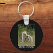"Geestbeer" geschenken Sleutelhanger (Voorkant)