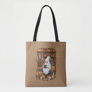 Geestboek lezer lezen liefhebber cadeau lezer  tote bag