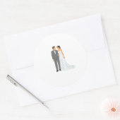 Geestbuidelsticker Ronde Sticker (Envelop)