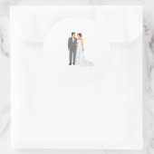Geestbuidelsticker Ronde Sticker (Tas)