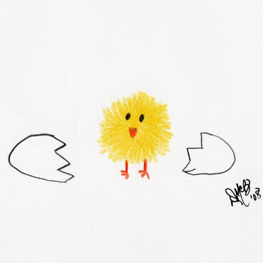 Geestdag - Fijne dag Kaart op de Hatch Day (Kekel)