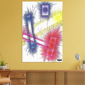 Geestdeuren Canvas Afdruk (Insitu (Woonkamer))