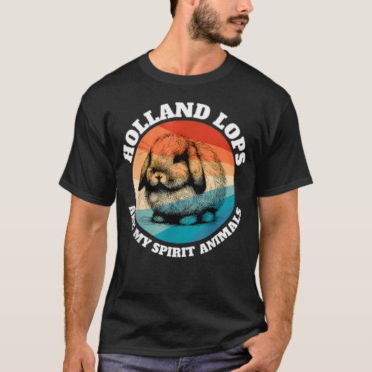 Geestdier Holland Lop T-shirt (Voorkant)