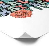 Geestelijk bewustzijn Geestelijke gezondheidsprobl Poster (Hoek)