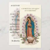 Geestelijk Boeket Katholiek Gebed Guadalupe Holida Feestdagenkaart (Voorkant / Achterkant)