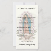 Geestelijk Boeket Katholiek Gebed Guadalupe Holida Feestdagenkaart (Achterkant)