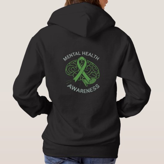 Geestelijk gezondheidsbewustzijn 2024, Mind Matter Hoodie (Achterkant)