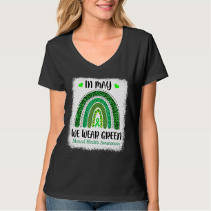 Geestelijk gezondheidsbewustzijn In mei Draag we G T-shirt