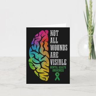 Geestelijk gezondheidsbewustzijn is dat niet alle  kaart