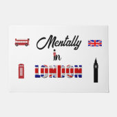 Geestelijk in Londen Deurmat (Voorkant)