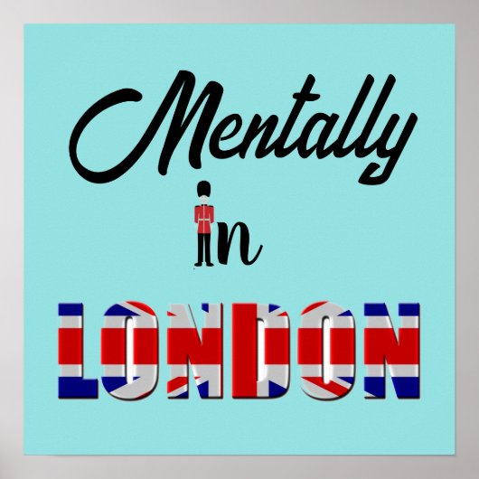 Geestelijk in Londen Poster (Voorkant)