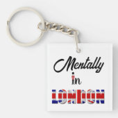 Geestelijk in Londen Sleutelhanger (voorkant)