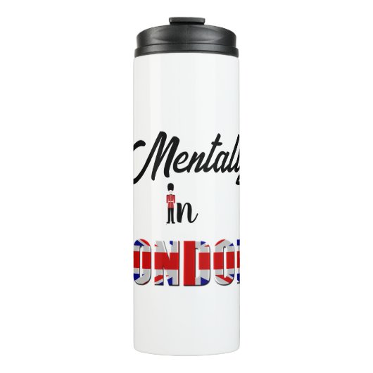 Geestelijk in Londen Thermal Tumbler Thermosbeker (Voorkant)