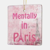 Geestelijk in Parijse keramiek Ornament (Links)