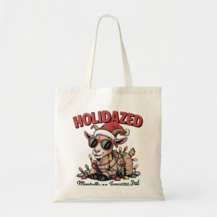 Geestelijk op 3 januari Grappige Kerst Geit Anima Tote Bag