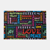 Geestelijke aandoeningen van het leven met meerder deurmat (Voorkant)