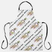 Geestelijke dichtheid maakt deel uit van mijn DNA- Schort (Voorkant)