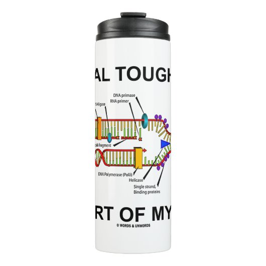 Geestelijke dichtheid maakt deel uit van mijn DNA- Thermosbeker (Voorkant)