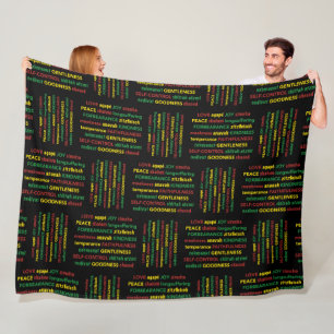 GEESTELIJKE GAVEN van de GEEST Christelijke Bijbel Fleece Deken