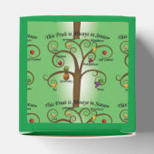 Geestelijke genade Vrucht van de Geest Favor Dozen Bedankdoosjes (Bovenkant)