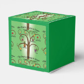 Geestelijke genade Vrucht van de Geest Favor Dozen Bedankdoosjes (Achterkant)