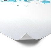Geestelijke gezondheid abstracte kunst poster (Hoek)