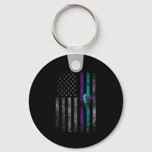 Geestelijke gezondheid Amerikaanse vlag zelfmoord  Sleutelhanger