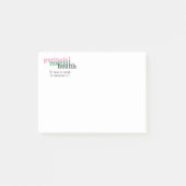 Geestelijke gezondheid | BEWUSTMAKING VAN PERINATA Post-it® Notes (Voorkant)
