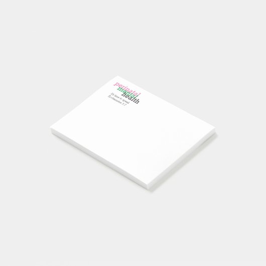 Geestelijke gezondheid | BEWUSTMAKING VAN PERINATA Post-it® Notes (Schuin)