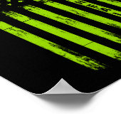 Geestelijke Gezondheid Bewustzijn Amerikaanse vlag Poster (Hoek)