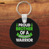 Geestelijke gezondheid Bewustzijn Broer van de Gee Sleutelhanger (Voorkant)