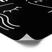 Geestelijke gezondheid Bewustzijn Lange Mouw _3 Poster (Hoek)