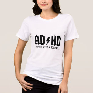 Geestelijke gezondheid Bewustzijn Shirten ADHD Hig Tri-Blend Shirt