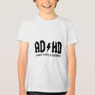 Geestelijke gezondheid Bewustzijn Shirten ADHD Hig Tri-Blend Shirt