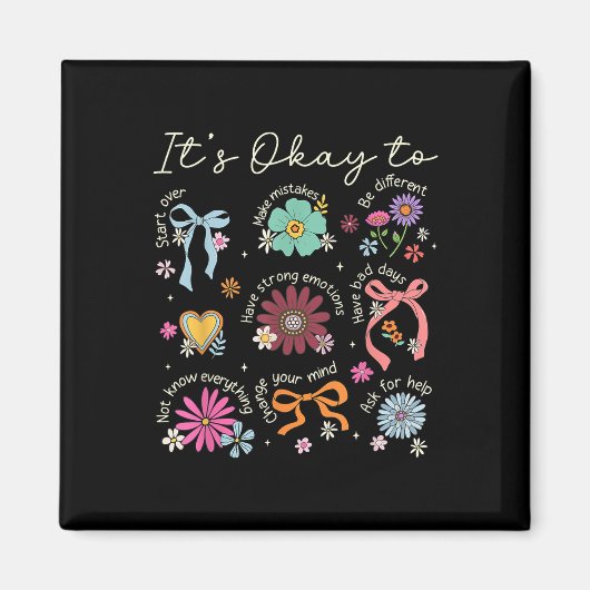 Geestelijke gezondheid Bewustzijn Vriendelijkheid  Magneet (Voorkant)