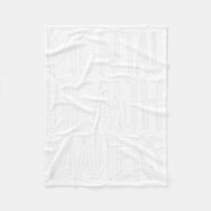 Geestelijke gezondheid cadeau Geestelijke gezondhe Fleece Deken