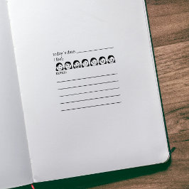 Geestelijke gezondheid, dagboek stemming, dagboek rubberstempel
