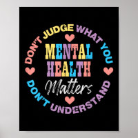 Geestelijke gezondheid Dont Oordeel je niet Begrij