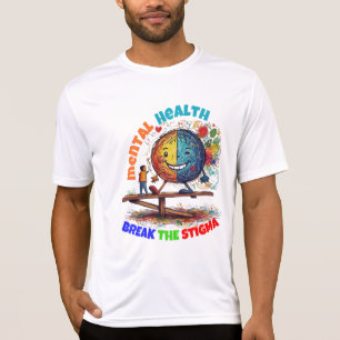 GEESTELIJKE GEZONDHEID - DOORBREEK HET STIGMA T-SHIRT