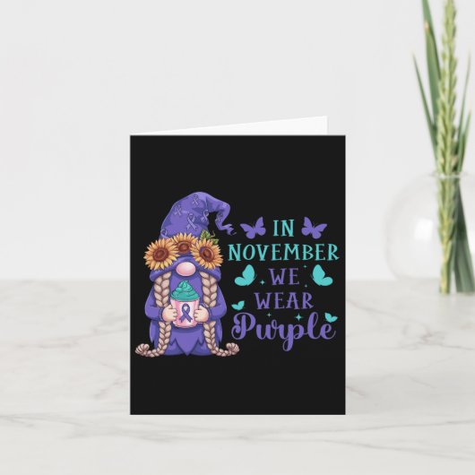 Geestelijke gezondheid en zelfmoordbewustzijn kaart (Voorkant)