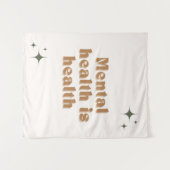 Geestelijke gezondheid: Gezondheidszorg Wandkleed (Voorkant (horizontaal))