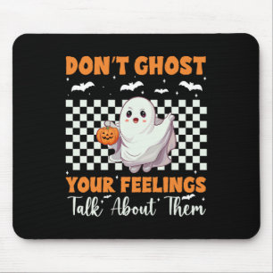 Geestelijke gezondheid Halloween spook je gevoelen Muismat